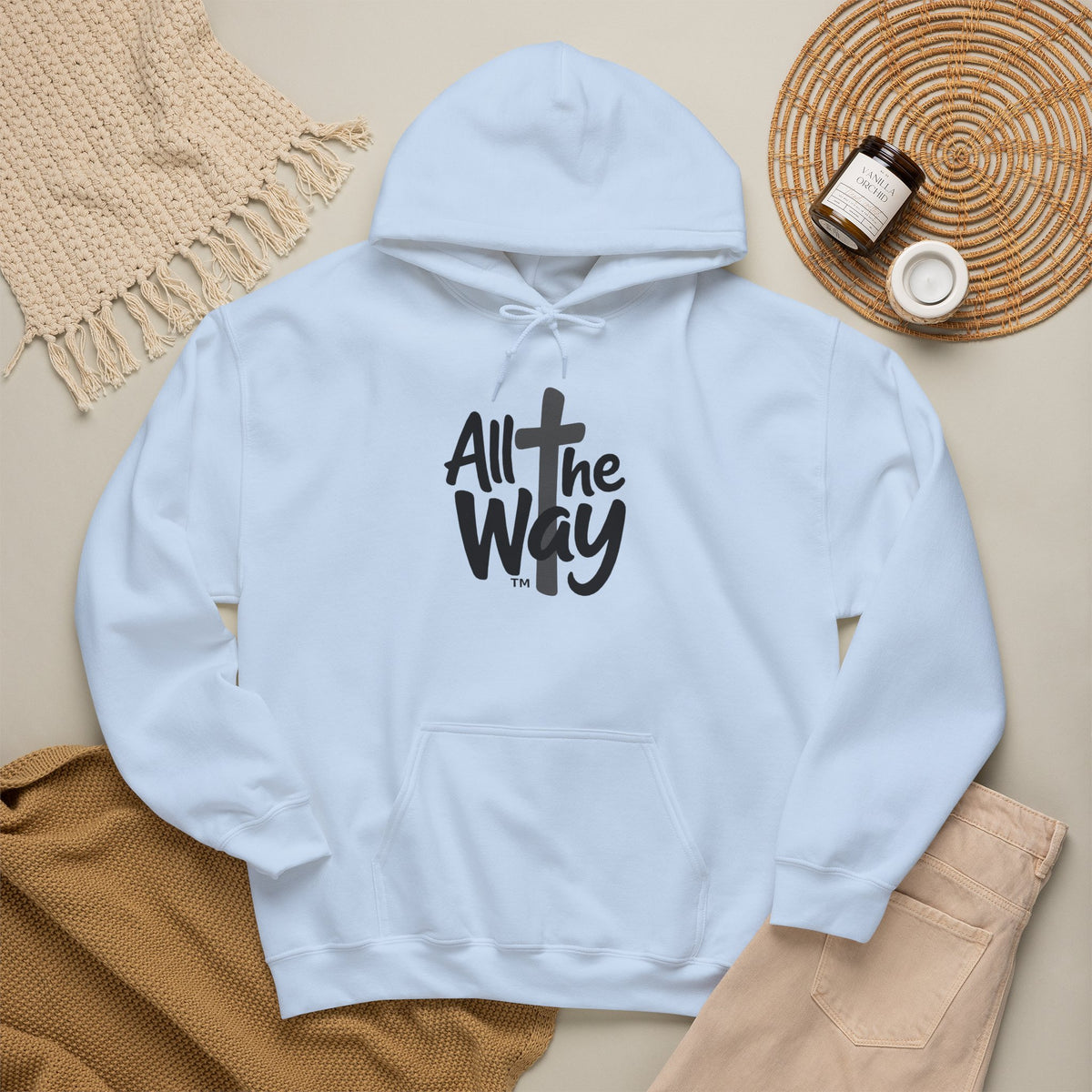 Hoodie — "All The Way" Pullover