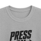 YOUTH "PRESS ON" Philippians 3:13–14 Tshirt (Gildan 64000y)