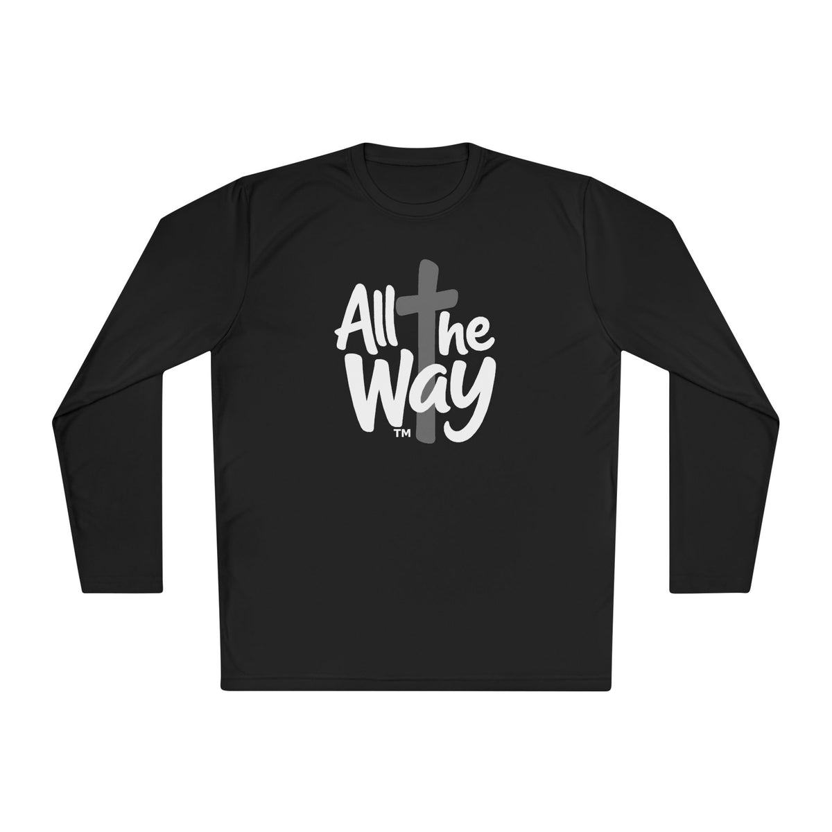 All The Way logo Long Sleeve Tee - Sport Tek