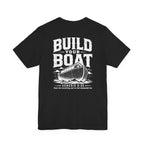 "Build Your Boat" Genesis 6:22 Faith Shirt  (Bella+Canvas 3001)