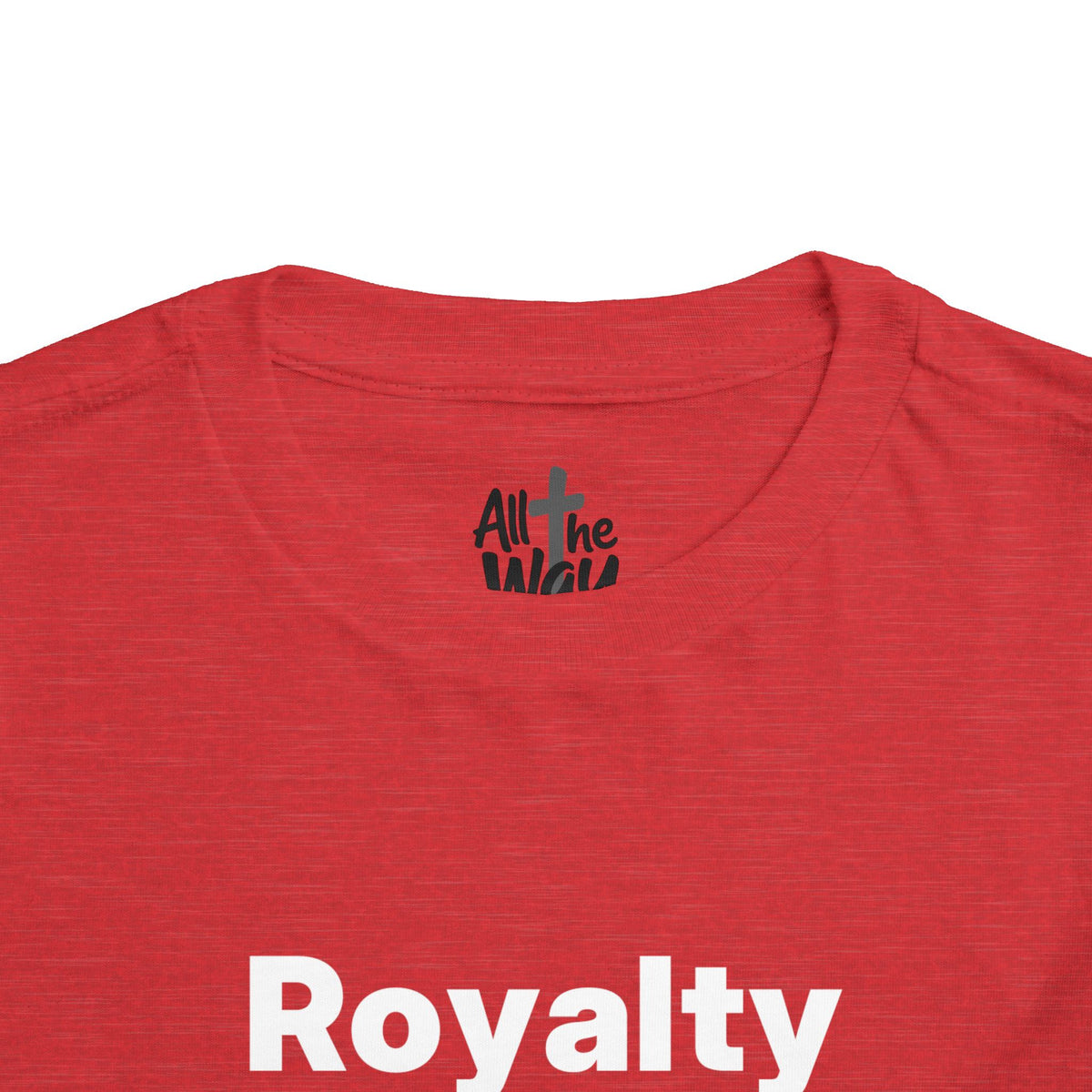 Toddler "Royalty" 1 Peter 2:9 Tee — Faith-Based Kids Shirt