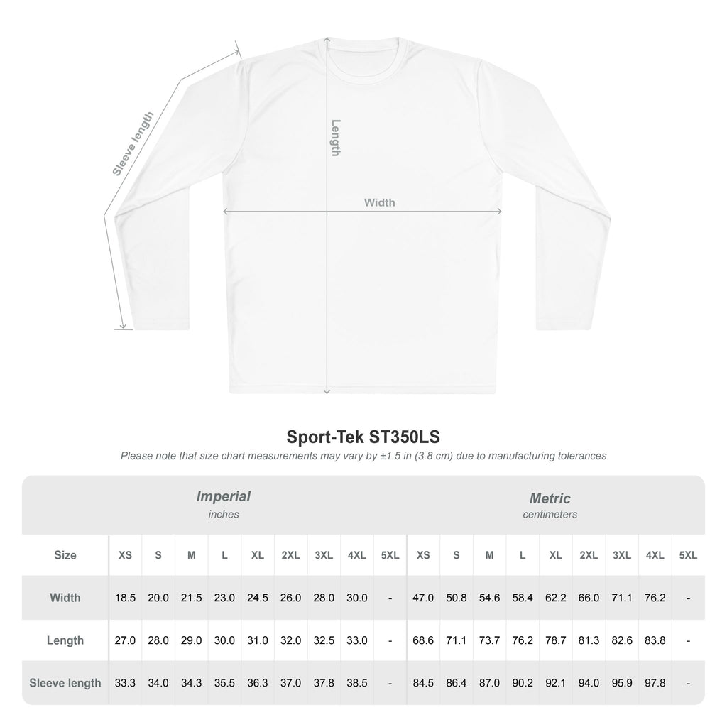 All The Way logo Long Sleeve Tee - Sport Tek