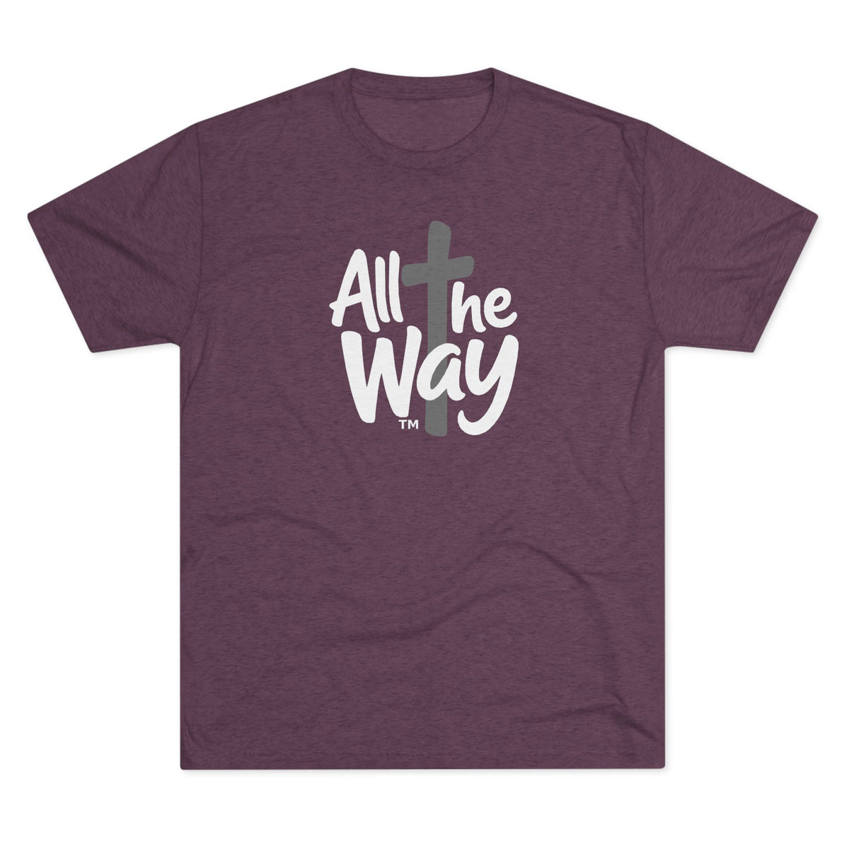 All the Way logo T-Shirt | Christian faith tee (Next level 6010)