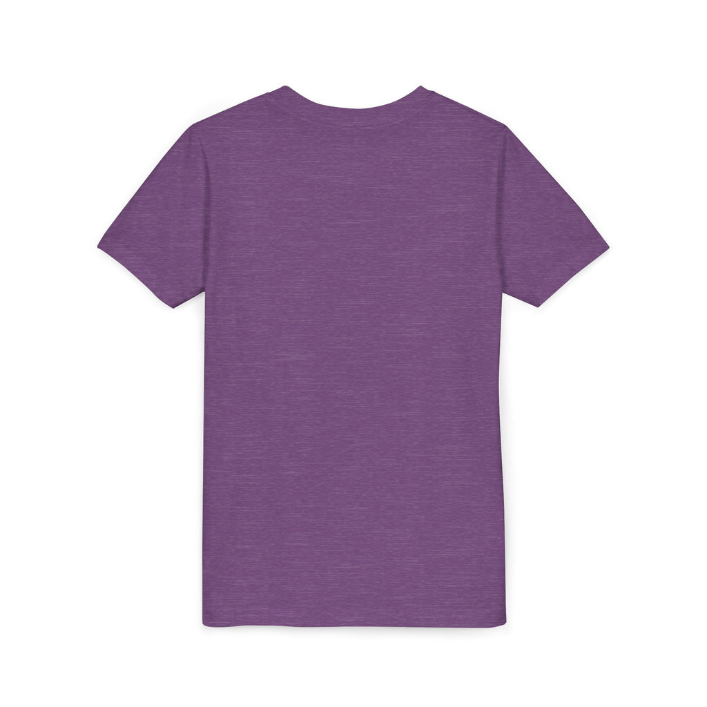Youth Tee — "Built Different" Psalm 139:14 Christian Kids Shirt (Bella Canvas 3001y)