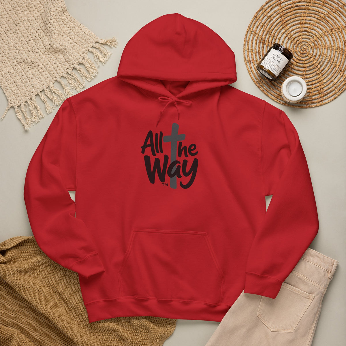 Hoodie — "All The Way" Pullover