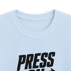 YOUTH "PRESS ON" Philippians 3:13–14 Tshirt (Gildan 64000y)
