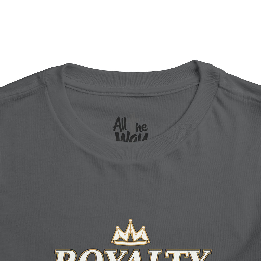 Toddler "Royalty" 1 Peter 2:9 Tee — Faith-Based Kids Shirt