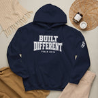 Hoodie — "Built Different" Psalm 139:14 Pullover