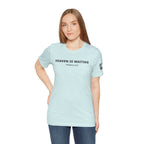 "Heaven is Waiting" Philippians 3:20 Faith Shirt  (Bella+Canvas 3001)