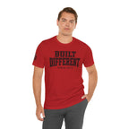 "Built Different" Psalm 139:14 Tee — Christian Faith Inspirational T-Shirt (Bella+Canvas 3001)