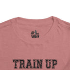 Toddler "TRAIN UP" Proverbs 22:6 Tee — Faith-Based Kids Shirt
