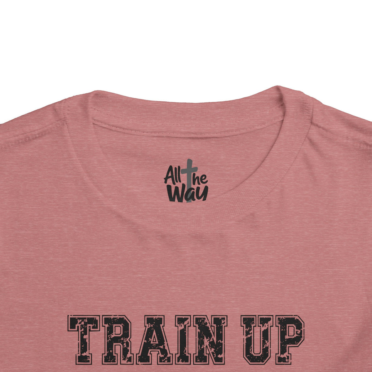 Toddler "TRAIN UP" Proverbs 22:6 Tee — Faith-Based Kids Shirt