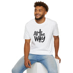 All The Way Cross logo T‑Shirt — Faith-Inspired Christian Graphic Tee (Gildan 64000)