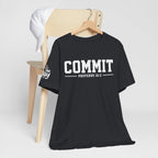 Commit Proverbs 16:3 Tee — Christian Faith Inspirational T-Shirt (Bella+Canvas 3001)