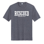 True Navy Heather - ST350 - FRONT