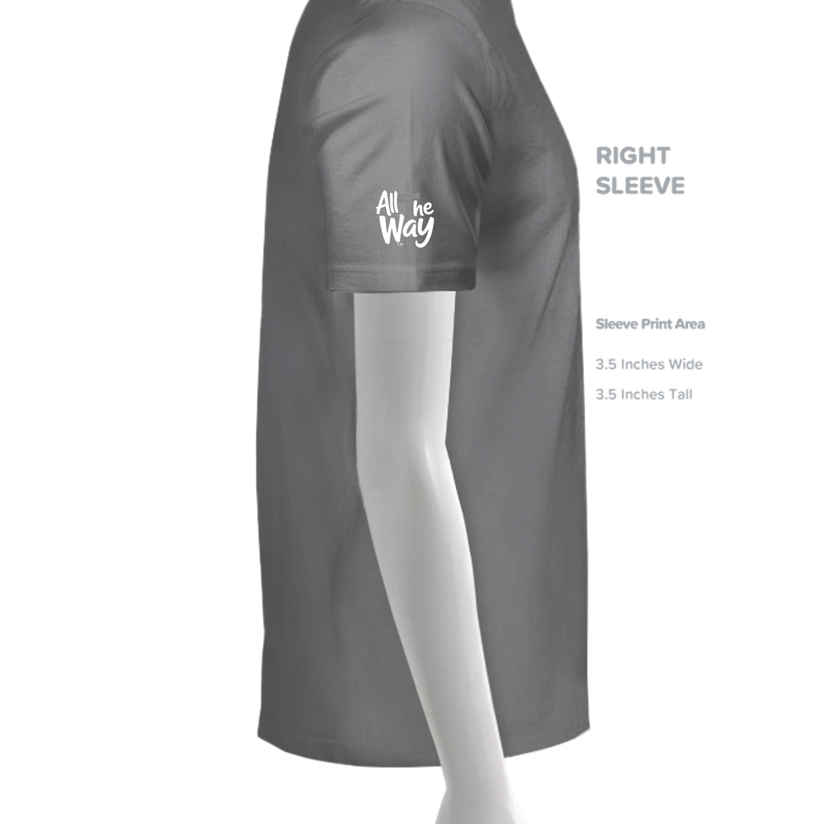 Grey Concrete - YST350 - SLEEVE_RIGHT