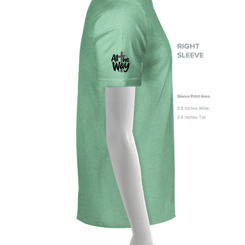 GREEN TRIBLEND - 3413Y - SLEEVE_RIGHT