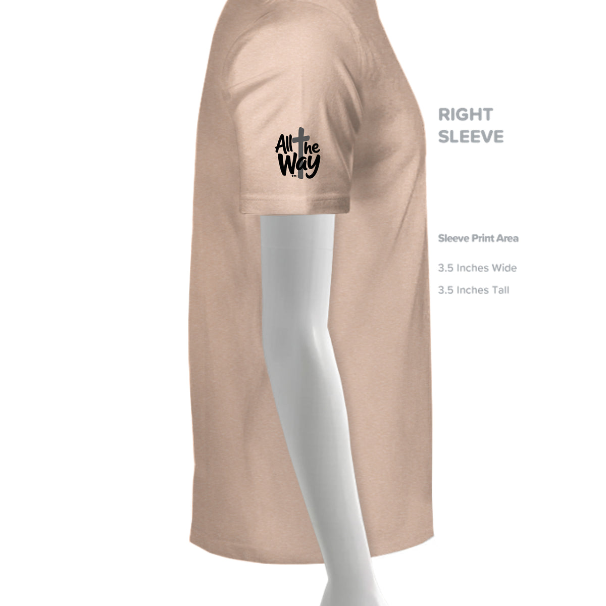 PEACH TRIBLEND - 3413Y - SLEEVE_RIGHT