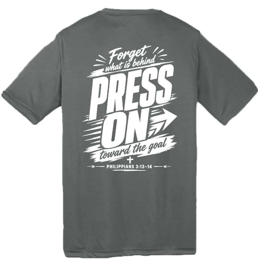 Iron Grey Heather - YST350 - BACK