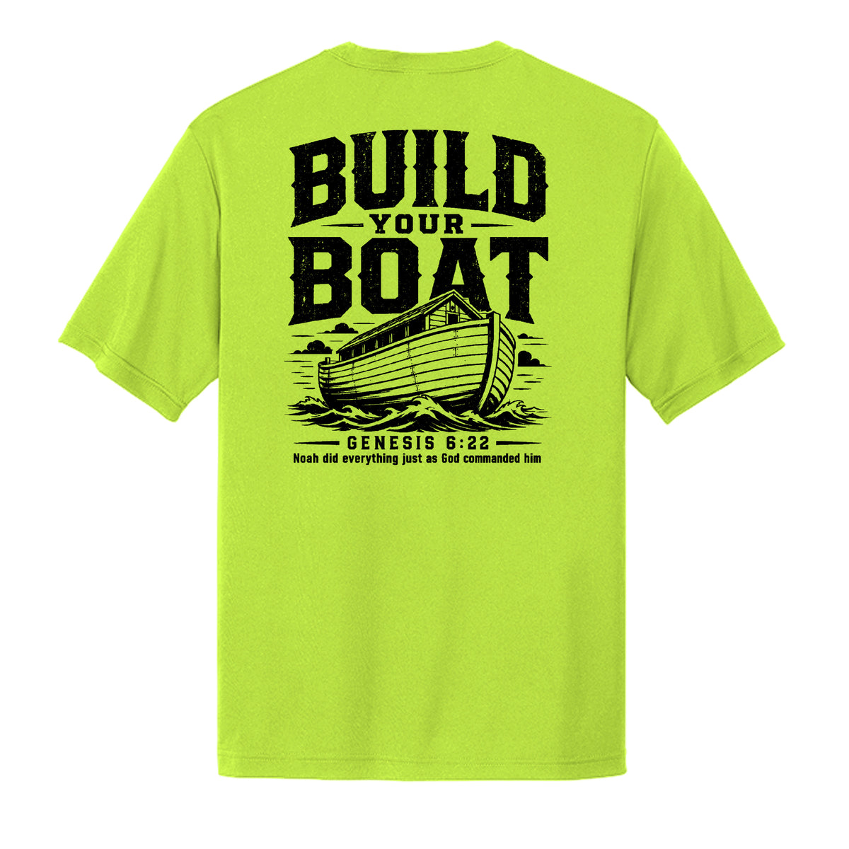 Neon Yellow - ST350 - BACK